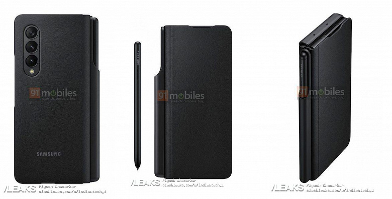 Samsung создала новый стилус S Pen Fold Edition специально для Galaxy Z Fold3